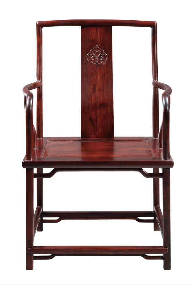 羅鍋棖南官帽椅