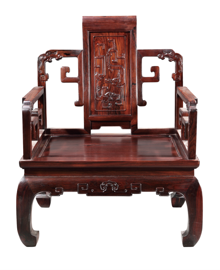 拐子龍直扶手單人沙發(fā)